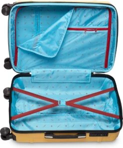 Tesla PC - Reiskoffer - 65 Cm - 4 Wielen - Geel -Bagage24 Winkel 1003x1200 2