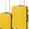 TravelZ Big Bars Kofferset - Trolleyset TSA 2-delig - Handbagage En Groot - Geel -Bagage24 Winkel 1009x1200 4