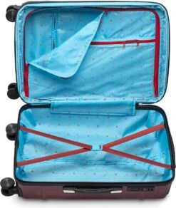 Tesla PC - Reiskoffer - 65 Cm - 4 Wielen - Rood -Bagage24 Winkel 1014x1200