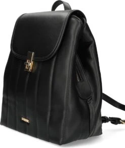 Mexx Vertical Quilted Backpack Dames - Zwart - Maat OneSize -Bagage24 Winkel 1018x1200 2