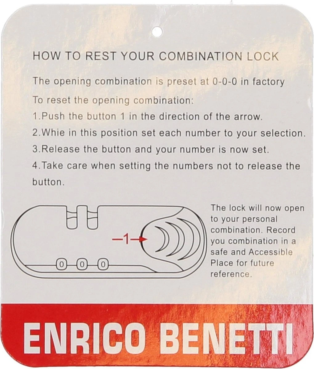 Enrico Benetti Louisville 39040 Driedelige Kofferset Hardcase ABS - Champagne 4 Enrico Benetti Louisville 39040 Driedelige Kofferset Hardcase ABS - Champagne - Afbeelding 2