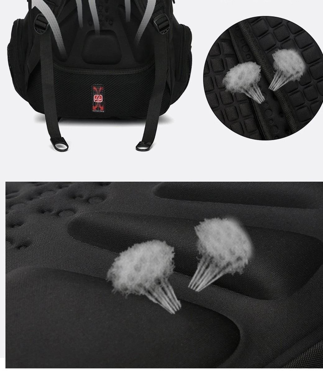 ASA-STAR Rugzak Met 2 USB Charging Anti-theft Laptopvak -Anti-Diefstal- Met Slot (zwart) - Inclusief 2 USB Oplaadstation- Backpack - School - Luxe Laptop Rugtas - Travel- Reistassen - Rugzak Slim Fit School/college Tas Jongens/meisjes -heren- Dames 10 ASA-STAR Rugzak Met 2 USB Charging Anti-theft Laptopvak -Anti-Diefstal- Met Slot (zwart) - Inclusief 2 USB Oplaadstation- Backpack - School - Luxe Laptop Rugtas - Travel- Reistassen - Rugzak Slim Fit School/college Tas Jongens/meisjes -heren- Dames - Afbeelding 8