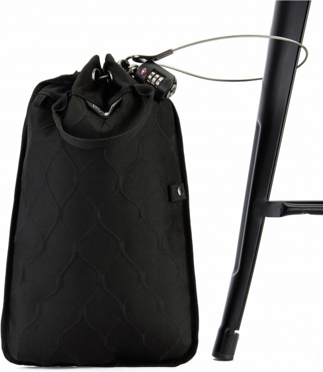 Pacsafe Travelsafe 5L GII-Anti Diefstal Portable Safe-5 L-Zwart (Black) 7 Pacsafe Travelsafe 5L GII-Anti Diefstal Portable Safe-5 L-Zwart (Black) - Afbeelding 5