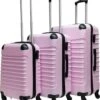 Castillo Trimix 3 Delige ABS Kofferset - Soft Pink -Bagage24 Winkel 1043x1200