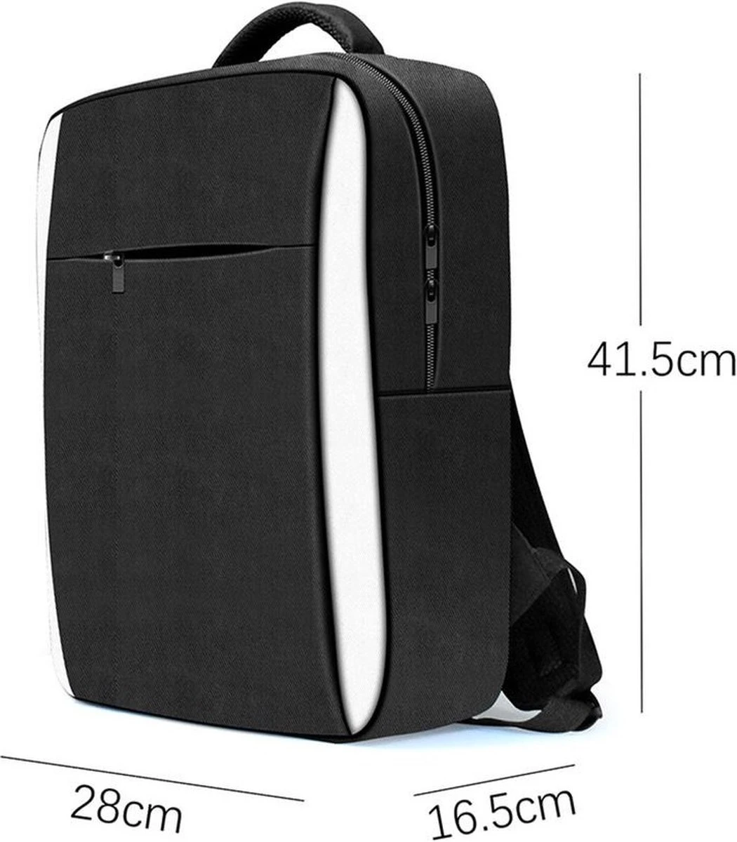 DrPhone CB1 Rugzak Geschikt Voor PS5 Console - Spelcomputer Tas – Waterdichte Rugzak – Beschermingstas – Draagtas – Koffer - Zwart 9 DrPhone CB1 Rugzak Geschikt Voor PS5 Console - Spelcomputer Tas – Waterdichte Rugzak – Beschermingstas – Draagtas – Koffer - Zwart - Afbeelding 7