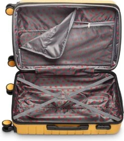 Swiss Alpine 2.0 - Reiskoffer - 67 Cm - 4 Wielen - Geel -Bagage24 Winkel 1051x1200 1