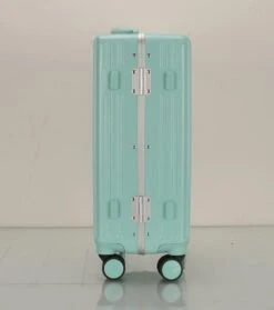 TOP AA Reis Kofferset - Trolleyset 3-delig Met TSA Slot Aluminum Frame, Kleine Cabine En Groot, ABS Luggage, (20+24+28 Inches 3 Pc Set), Roze/pink -Bagage24 Winkel 1062x1200