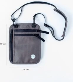 Groene Berg Nektasje - Reistas - Paspoorthouder Met RFID Blokkering - Reisportemonnee - Grijs -Bagage24 Winkel 1068x1200 1