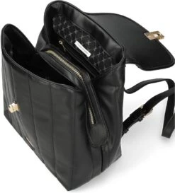 Mexx Vertical Quilted Backpack Dames - Zwart - Maat OneSize -Bagage24 Winkel 1084x1200 1