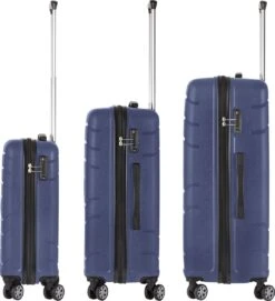 TravelZ Big Bars Kofferset - Trolleyset 3-delig Met TSA-slot - Blauw 11 TravelZ Big Bars Kofferset - Trolleyset 3-delig Met TSA-slot - Blauw -Bagage24 Winkel 1095x1200