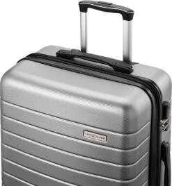 Swiss Alpine 2.0 - Reiskoffer - 67 Cm - 4 Wielen - Zilver -Bagage24 Winkel 1105x1200