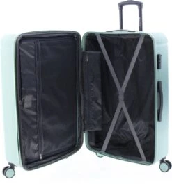 Gladiator Tropical Grote Koffer Expandable - 77 Cm - 105/117 Liter - Mintgroen -Bagage24 Winkel 1118x1200