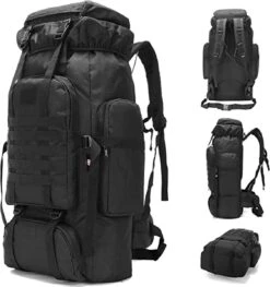IBright XXL Tactical Backpack 100 Liter - Tactische Rugzak -Militaire Rugzak - Waterdicht - Zwart 15 IBright XXL Tactical Backpack 100 Liter - Tactische Rugzak -Militaire Rugzak - Waterdicht - Zwart -Bagage24 Winkel 1126x1200 2