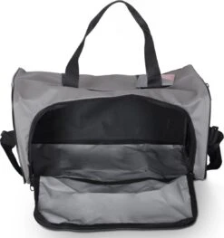 Handbagage Ryanair 40x20x25 - Met Smart Sleeve Voor Op Een Koffer - Steel Grey -Bagage24 Winkel 1126x1200