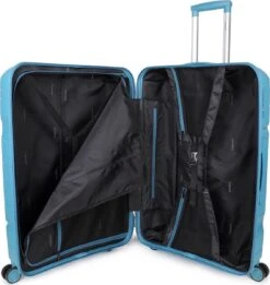 Decent ONE-CITY Large Koffer - 76 Cm - TSA Slot - Petrol -Bagage24 Winkel 1137x1200