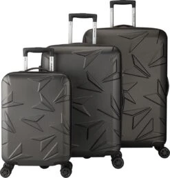 Decent Harde Koffer Q-LuxxHoogte > 67 Cm - Grijs -Bagage24 Winkel 1147x1200