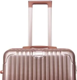 Royal Swiss - Kofferset - Cijferslot- Lichtgewicht Koffer - 4 Wielen- Rosé Gold -Bagage24 Winkel 1153x1200 3