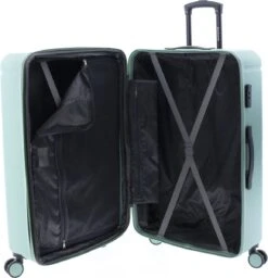 Gladiator Tropical Grote Koffer Expandable - 77 Cm - 105/117 Liter - Mintgroen -Bagage24 Winkel 1157x1200