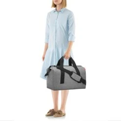 Reisenthel Allrounder L Reistas Sporttas - Maat L - 30L - Twist Silver Grijs 22 Reisenthel Allrounder L Reistas Sporttas - Maat L - 30L - Twist Silver Grijs -Bagage24 Winkel 1195x1200 2