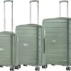 TravelZ Big Bars Kofferset - Trolleyset 3-delig Met TSA-slot - Olijf -Bagage24 Winkel 1200x1000