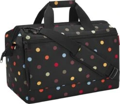 Reisenthel Allrounder L Pocket Reistas - 32L - Dots Zwart -Bagage24 Winkel 1200x1050
