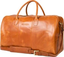 NEGOTIA Delta - Leren Weekendtas - Leren Reistas - Duffel Bag - 100% Luxe Top-Grain Leer - Bruin 19 NEGOTIA Delta - Leren Weekendtas - Leren Reistas - Duffel Bag - 100% Luxe Top-Grain Leer - Bruin -Bagage24 Winkel 1200x1062 1