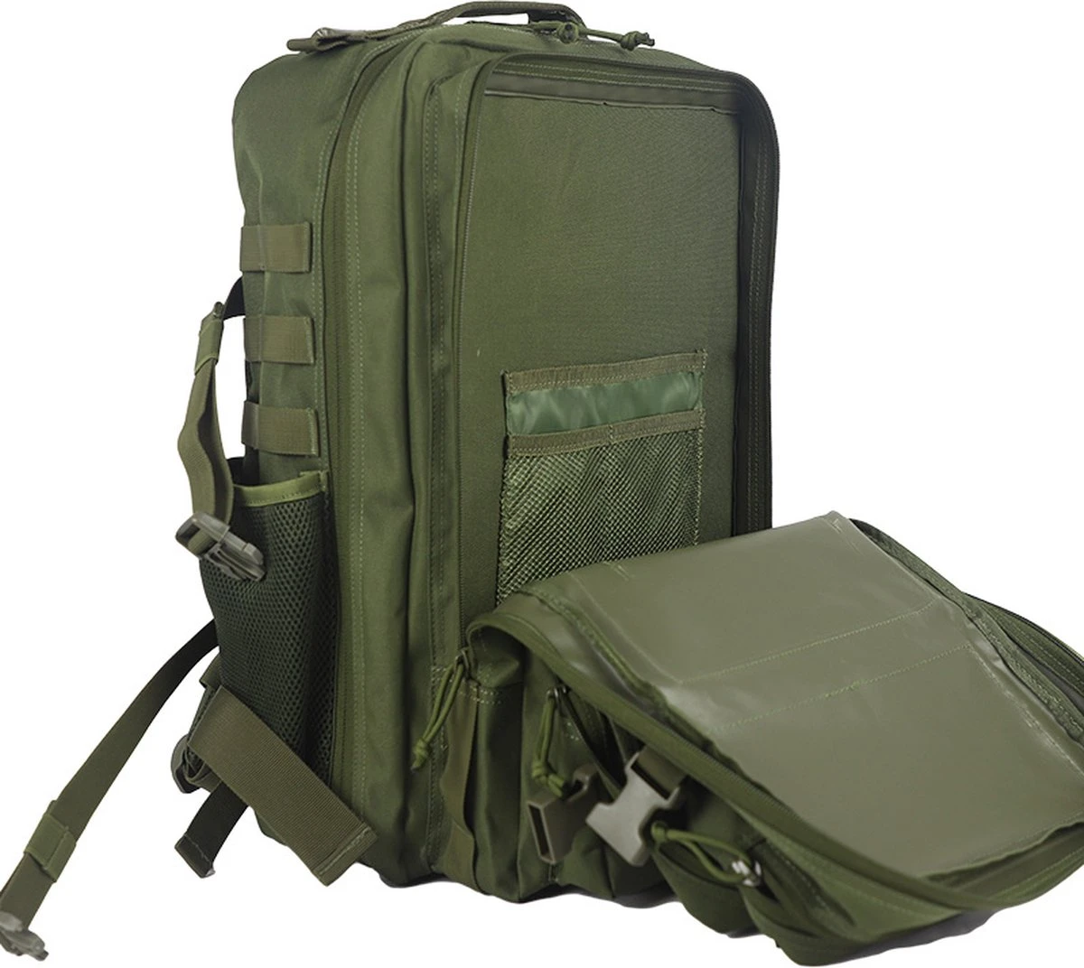Always Prepared - Tactical Backpack - Rugzak - Green - 45 Liter 10 Always Prepared - Tactical Backpack - Rugzak - Green - 45 Liter - Afbeelding 8