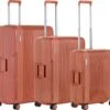 CarryOn Protector Luxe 3-delige Kofferset - Trolleyset Met TSA-kliksloten - Terra 1 CarryOn Protector Luxe 3-delige Kofferset - Trolleyset Met TSA-kliksloten - Terra -Bagage24 Winkel 1200x1092