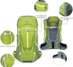 Merkloos Waterbestendige 50L Rugzak -Bagage24 Winkel 1200x1097 3