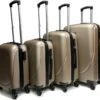 Castillo Travelerz 4 Delige ABS Kofferset - Champagne -Bagage24 Winkel 1200x1108
