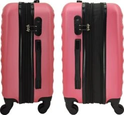 SB Travelbags Kofferset - 2 Delige 'Expandable' Koffer - Roze - 65cm/55cm 20 SB Travelbags Kofferset - 2 Delige 'Expandable' Koffer - Roze - 65cm/55cm -Bagage24 Winkel 1200x1112