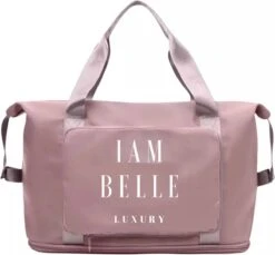 IAM BELLE Reistas Roze / Sporttas / Opvouwbare Reistas / Luiertas / Kerstcadeau -Bagage24 Winkel 1200x1113 1