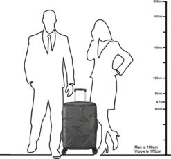 Decent Harde Koffer Q-LuxxHoogte > 67 Cm - Grijs -Bagage24 Winkel 1200x1114 12