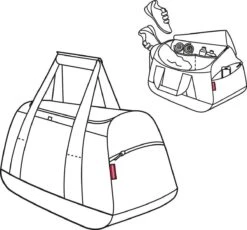 Reisenthel Activitybag Sporttas Reistas - 35L - Zwart 16 Reisenthel Activitybag Sporttas Reistas - 35L - Zwart -Bagage24 Winkel 1200x1119 1