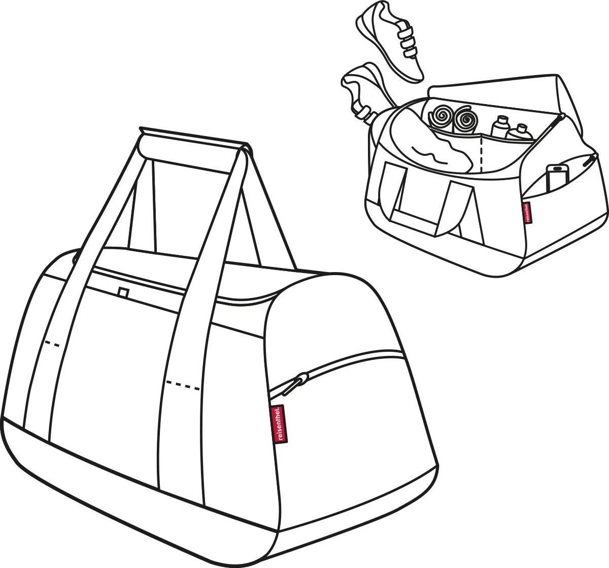 Reisenthel Activitybag Sporttas Reistas - 35L - Zwart 6 Reisenthel Activitybag Sporttas Reistas - 35L - Zwart - Afbeelding 4