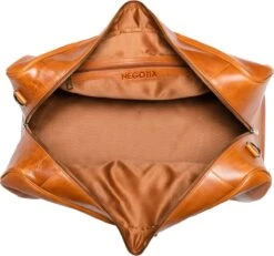 NEGOTIA Delta - Leren Weekendtas - Leren Reistas - Duffel Bag - 100% Luxe Top-Grain Leer - Bruin 13 NEGOTIA Delta - Leren Weekendtas - Leren Reistas - Duffel Bag - 100% Luxe Top-Grain Leer - Bruin -Bagage24 Winkel 1200x1121 3