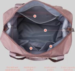 Merkloos Opvouwbare Handbagage Reistas – Opvouwbaar Tot 28 X 18 Cm – Roze 25 Merkloos Opvouwbare Handbagage Reistas – Opvouwbaar Tot 28 X 18 Cm – Roze -Bagage24 Winkel 1200x1123 4