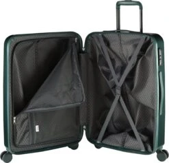 Princess Traveller Harlem - Reiskoffer - Groen - Rpet - M - 66cm -Bagage24 Winkel 1200x1150 3