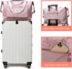 Merkloos Opvouwbare Handbagage Reistas – Opvouwbaar Tot 28 X 18 Cm – Grijs 31 Merkloos Opvouwbare Handbagage Reistas – Opvouwbaar Tot 28 X 18 Cm – Grijs -Bagage24 Winkel 1200x1155 4