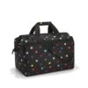 Reisenthel Allrounder L Pocket Reistas - 32L - Dots Zwart -Bagage24 Winkel 1200x1156 3