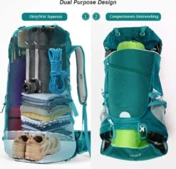 Merkloos Backpack – Trekking Hiking Camping - Outdoor Rugzak – Reizen Rugzak Rugtas – Waterdicht 9 Merkloos Backpack – Trekking Hiking Camping - Outdoor Rugzak – Reizen Rugzak Rugtas – Waterdicht -Bagage24 Winkel 1200x1158 6