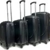 Castillo Travelerz 4 Delige ABS Kofferset - Zwart -Bagage24 Winkel 1200x1163