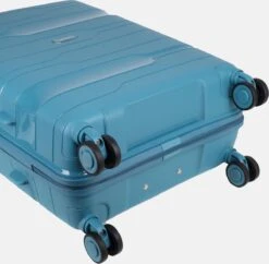 Decent ONE-CITY Large Koffer - 76 Cm - TSA Slot - Petrol -Bagage24 Winkel 1200x1174