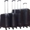 Castillo Quadrant 4 Delige ABS Kofferset - Zwart 2 Castillo Quadrant 4 Delige ABS Kofferset - Zwart -Bagage24 Winkel 1200x1187 1