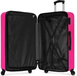BHPPY - Flamingo Pink - Reiskoffer (76 Cm) 16 BHPPY - Flamingo Pink - Reiskoffer (76 Cm) -Bagage24 Winkel 1200x1195 6