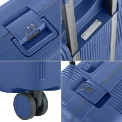 CarryOn Protector Luxe 2-delige Kofferset - TSA Trolleyset Handbagage En Groot - Kliksloten - Ultralicht - Blauw 11 CarryOn Protector Luxe 2-delige Kofferset - TSA Trolleyset Handbagage En Groot - Kliksloten - Ultralicht - Blauw -Bagage24 Winkel 1200x1200 100