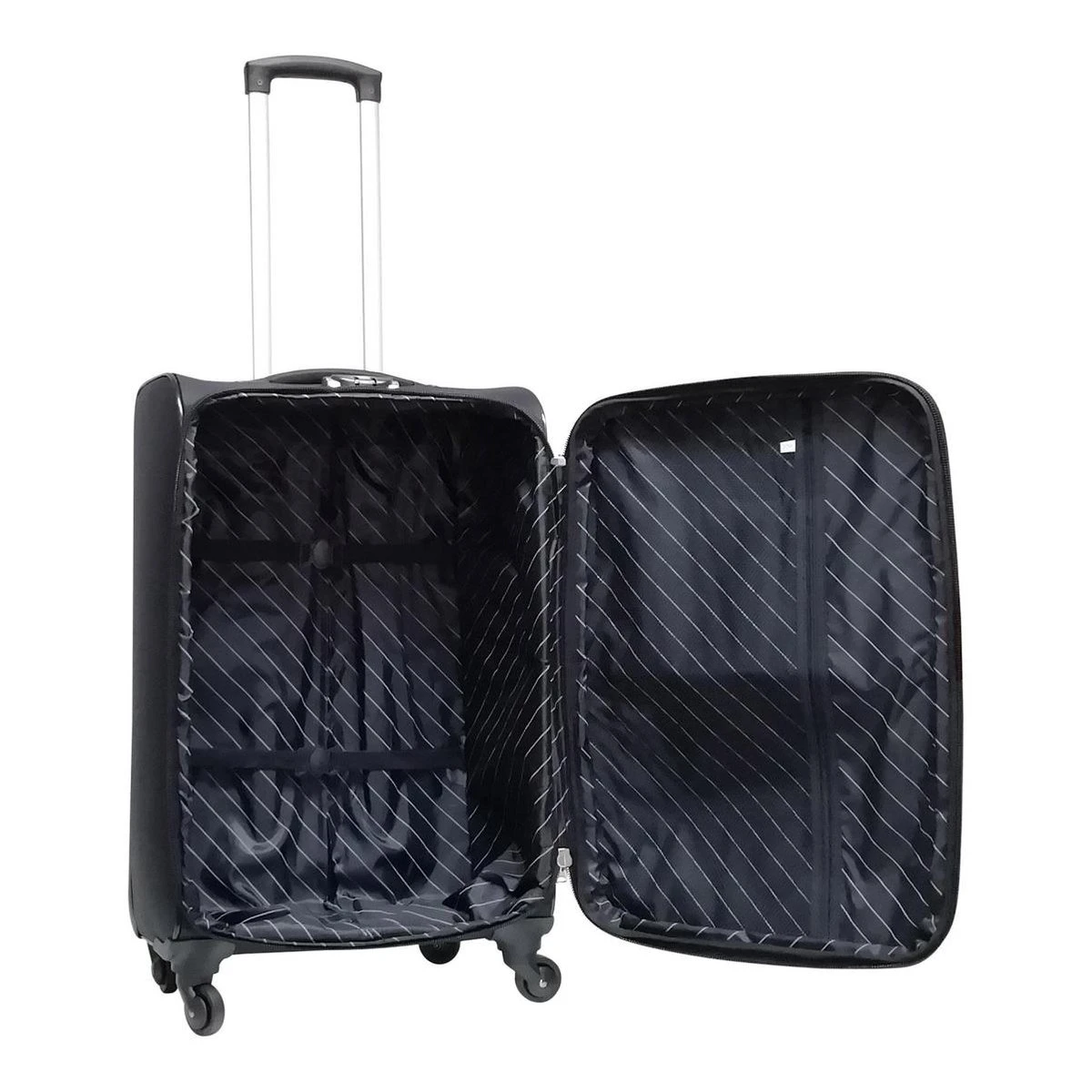 Castillo Travelerz 3 Delige Stoffen Kofferset - Expandable - Blauw 7 Castillo Travelerz 3 Delige Stoffen Kofferset - Expandable - Blauw - Afbeelding 5