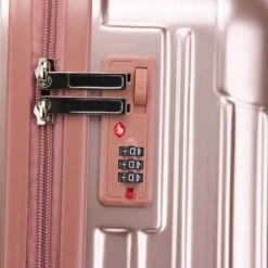 Royal Swiss - Kofferset - Cijferslot- Lichtgewicht Koffer - 4 Wielen- Rosé Gold -Bagage24 Winkel 1200x1200 127