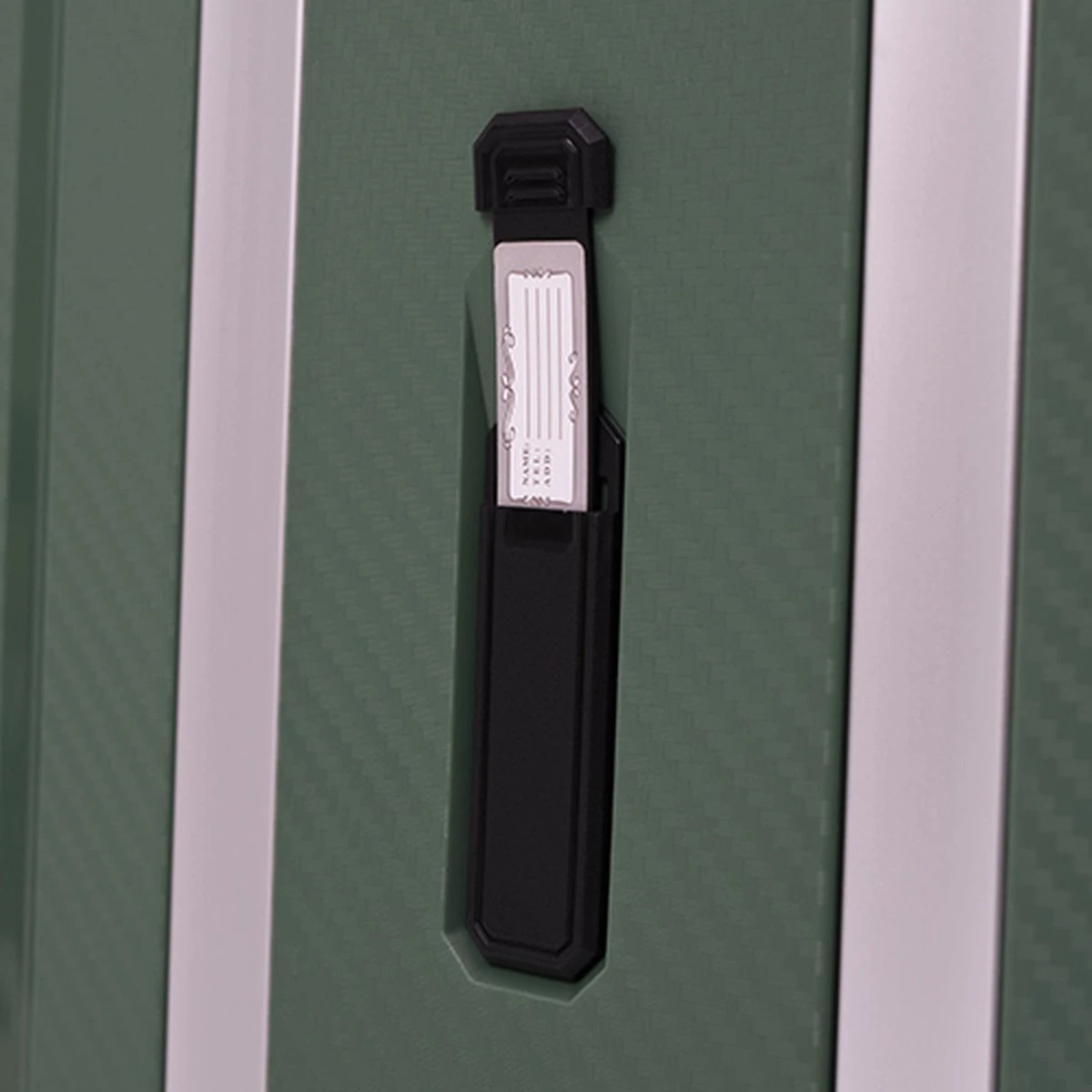 CarryOn Steward Kofferset - 2-delige TSA Trolleyset Met Kliksloten - Dubbele Wielen - Groen 10 CarryOn Steward Kofferset - 2-delige TSA Trolleyset Met Kliksloten - Dubbele Wielen - Groen - Afbeelding 8