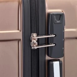 Tesla - Kofferset - 3-delig - 4 Wielen - Cijferslot - Goud -Bagage24 Winkel 1200x1200 163